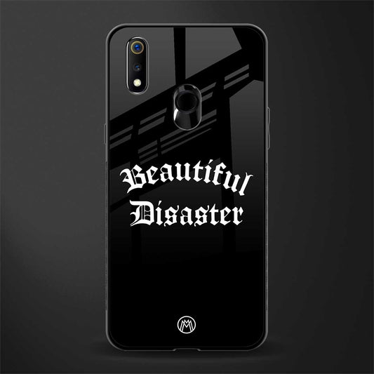 beautiful disaster glass case for realme 3 pro image