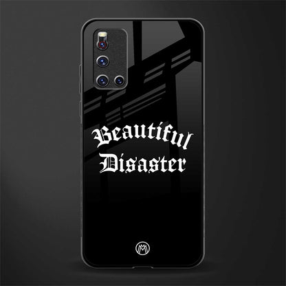 beautiful disaster glass case for vivo v19 image