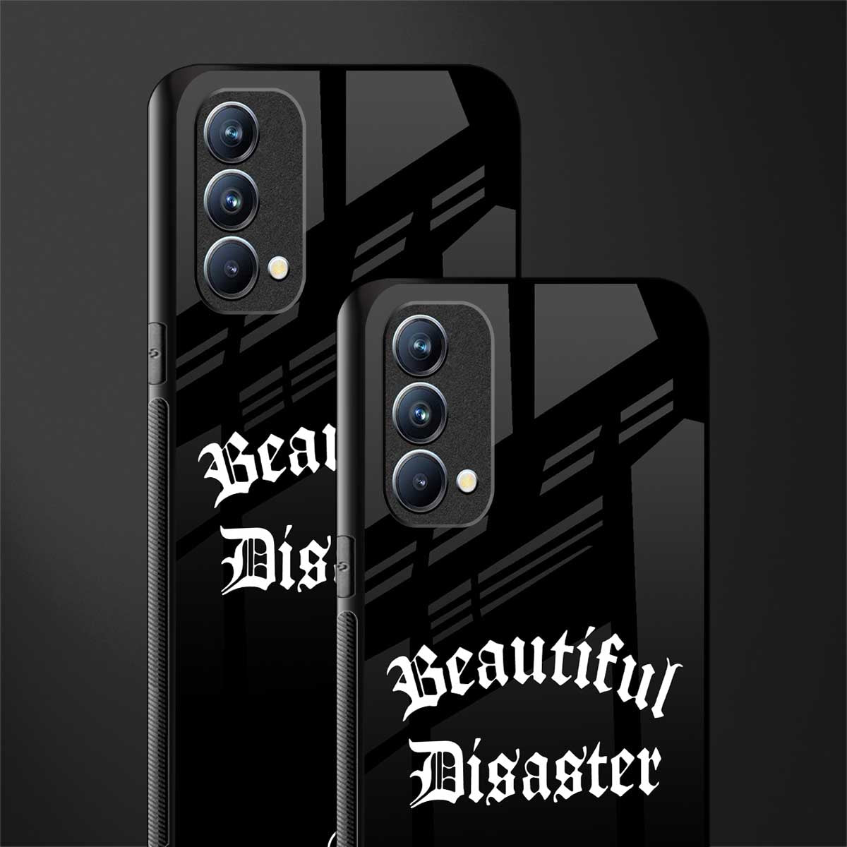 beautiful disaster glass case for oppo f19s image-2