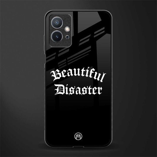 beautiful disaster glass case for vivo y75 5g image