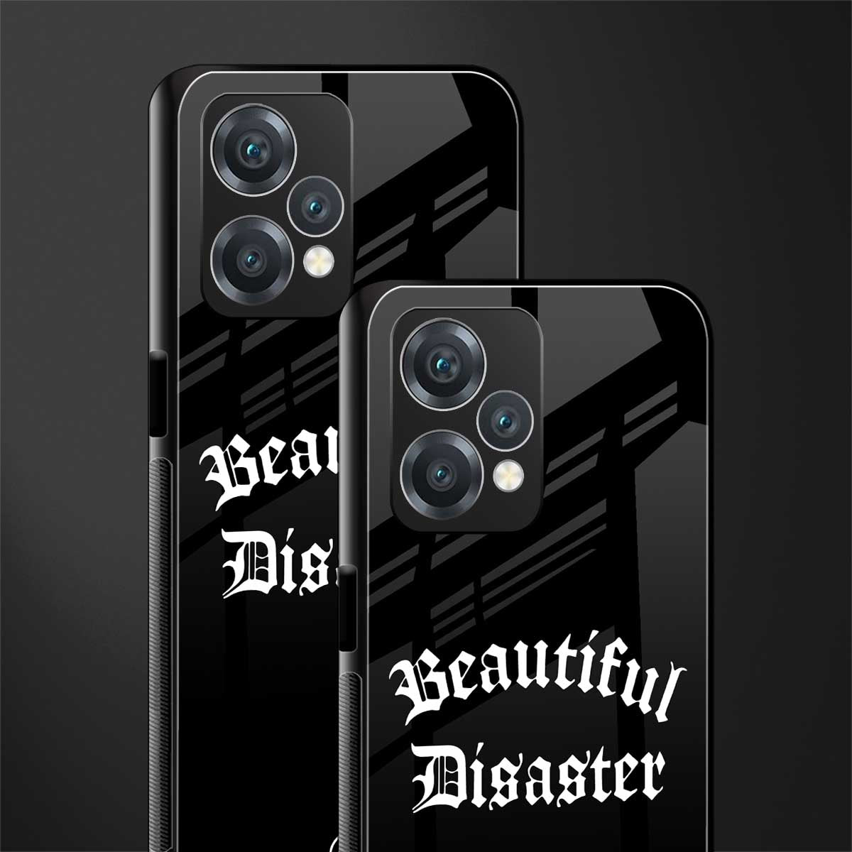 beautiful disaster back phone cover | glass case for realme 9 pro 5g