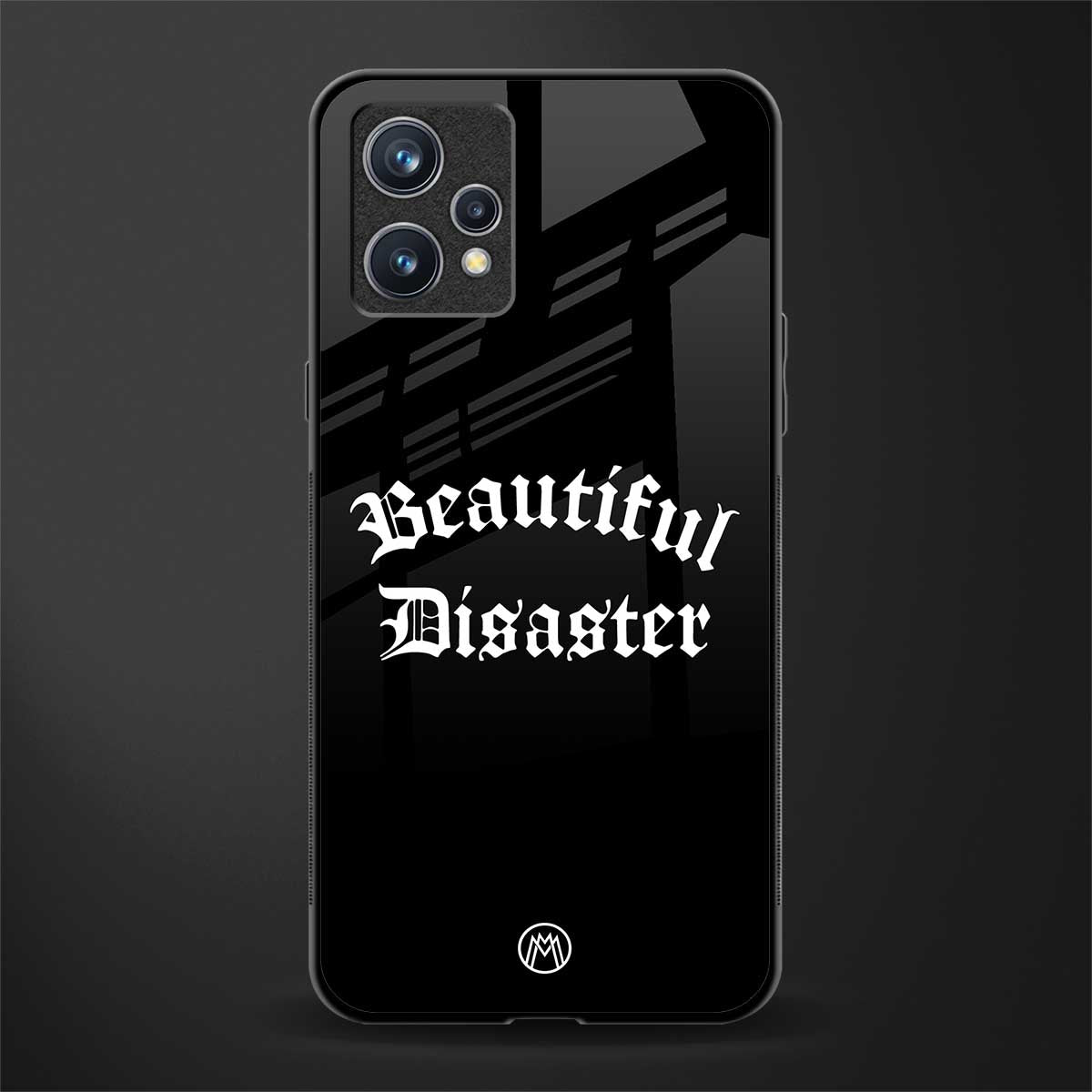 beautiful disaster glass case for realme 9 4g image