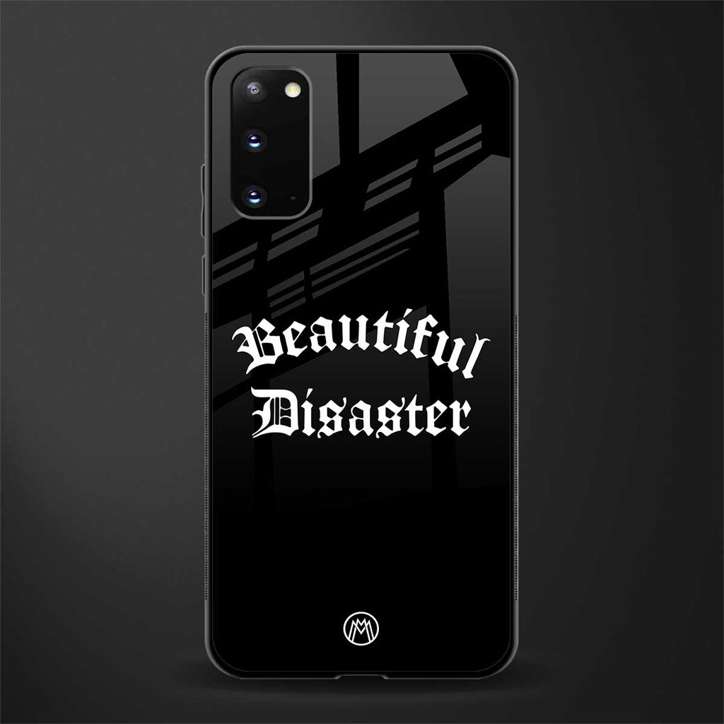 beautiful disaster glass case for samsung galaxy s20 image