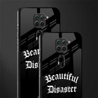 beautiful disaster glass case for redmi note 9 image-2