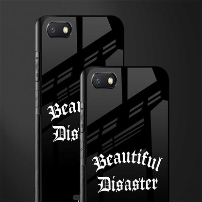 beautiful disaster glass case for redmi 6a image-2