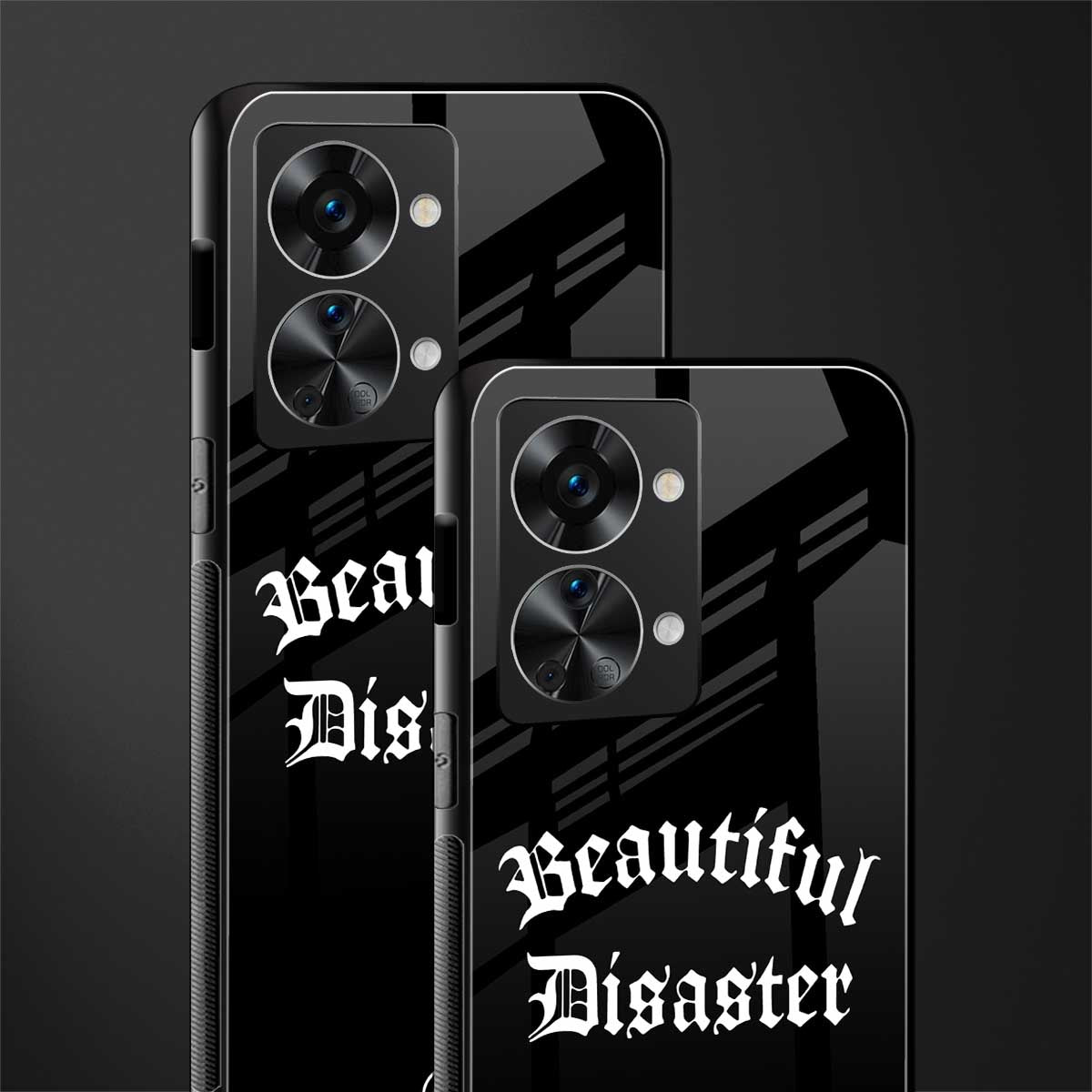 beautiful disaster glass case for phone case | glass case for oneplus nord 2t 5g