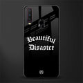 beautiful disaster glass case for vivo y12 image