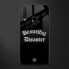 beautiful disaster glass case for vivo y12 image
