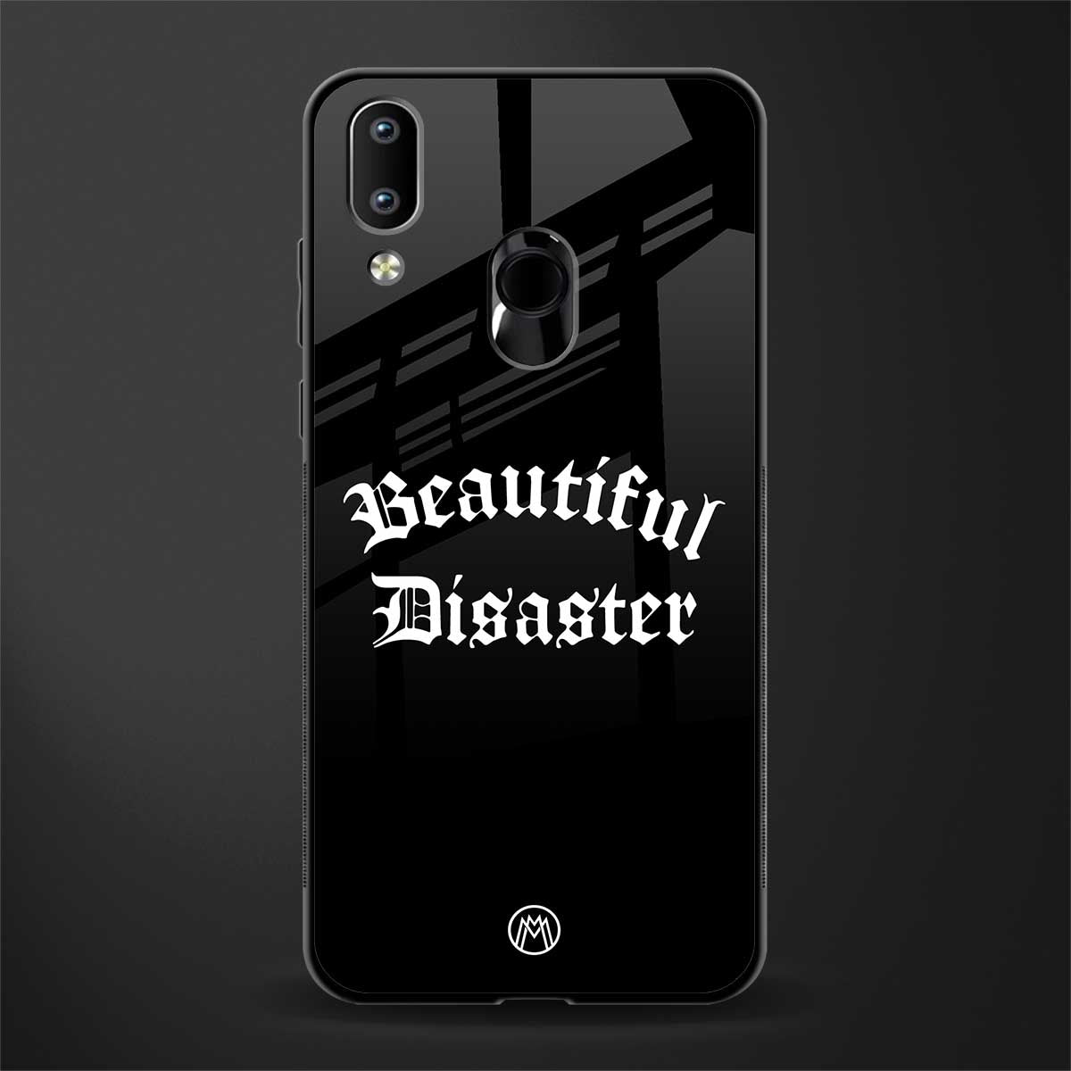 beautiful disaster glass case for vivo y95 image