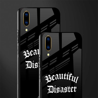 beautiful disaster glass case for vivo v11 pro image-2