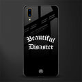 beautiful disaster glass case for vivo v11 pro image