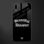 beautiful disaster glass case for vivo v11 pro image