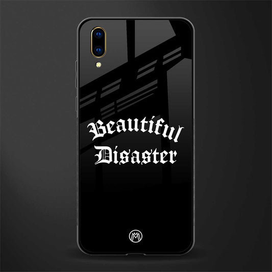 beautiful disaster glass case for vivo v11 pro image