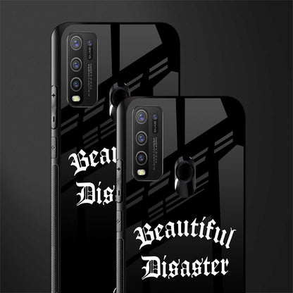 beautiful disaster glass case for vivo y30 image-2