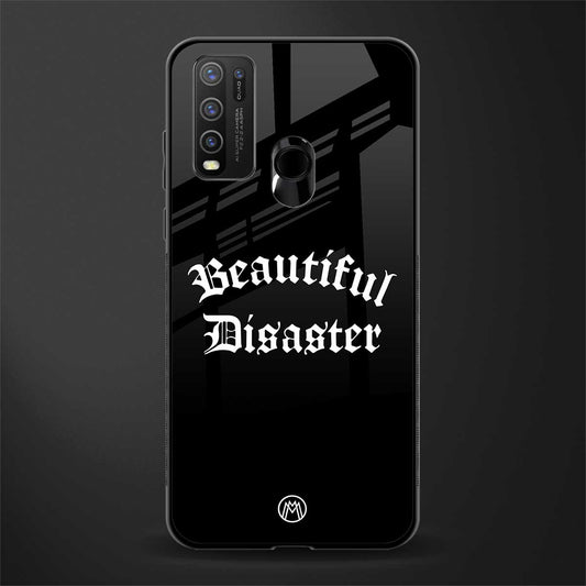 beautiful disaster glass case for vivo y50 image