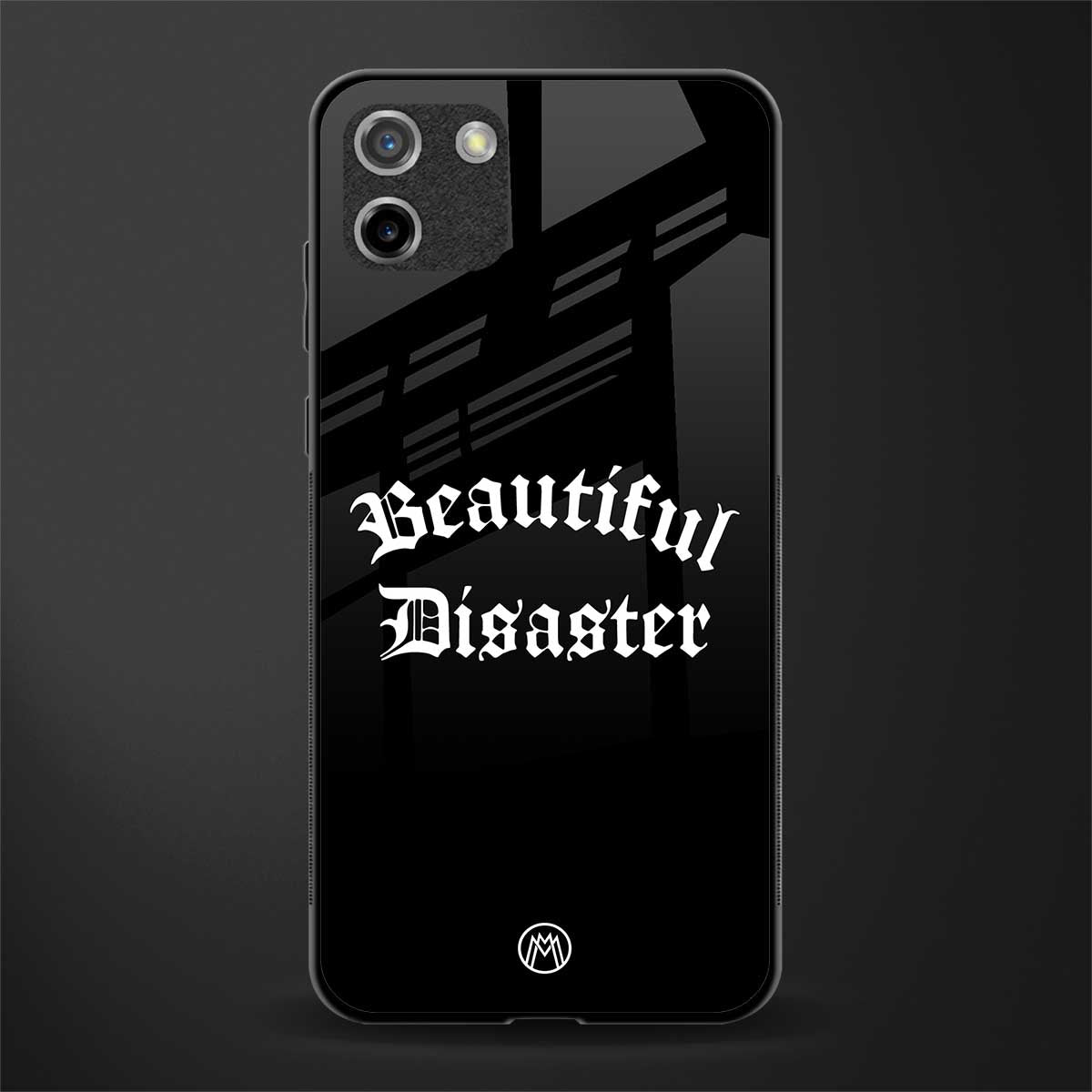 beautiful disaster glass case for realme c11 image