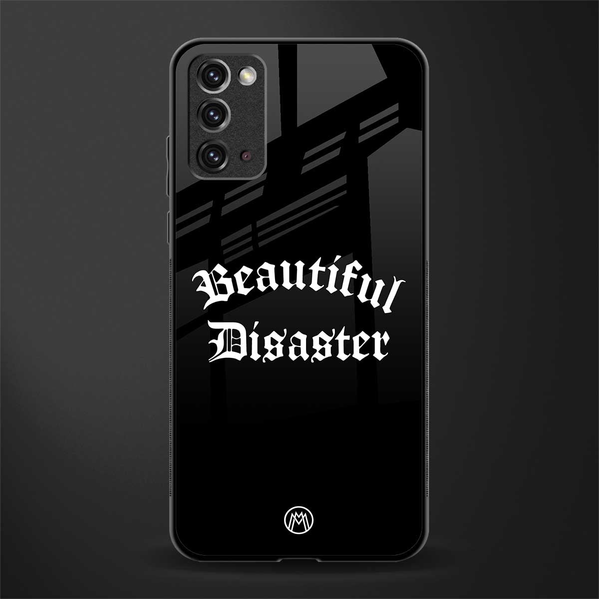 beautiful disaster glass case for samsung galaxy note 20 image