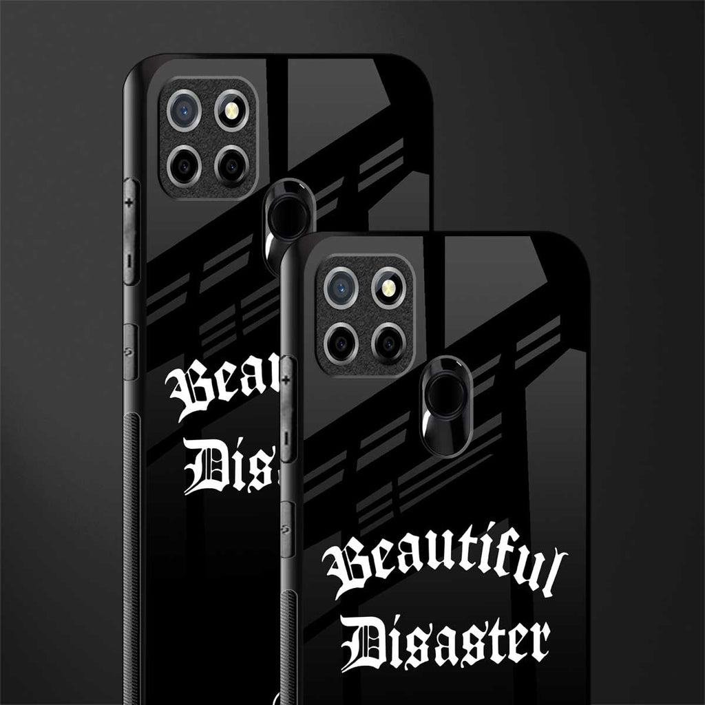 beautiful disaster glass case for realme narzo 30a image-2