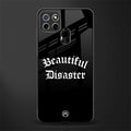beautiful disaster glass case for realme c25 realme c25s image