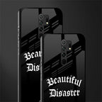 beautiful disaster glass case for redmi 9 prime image-2