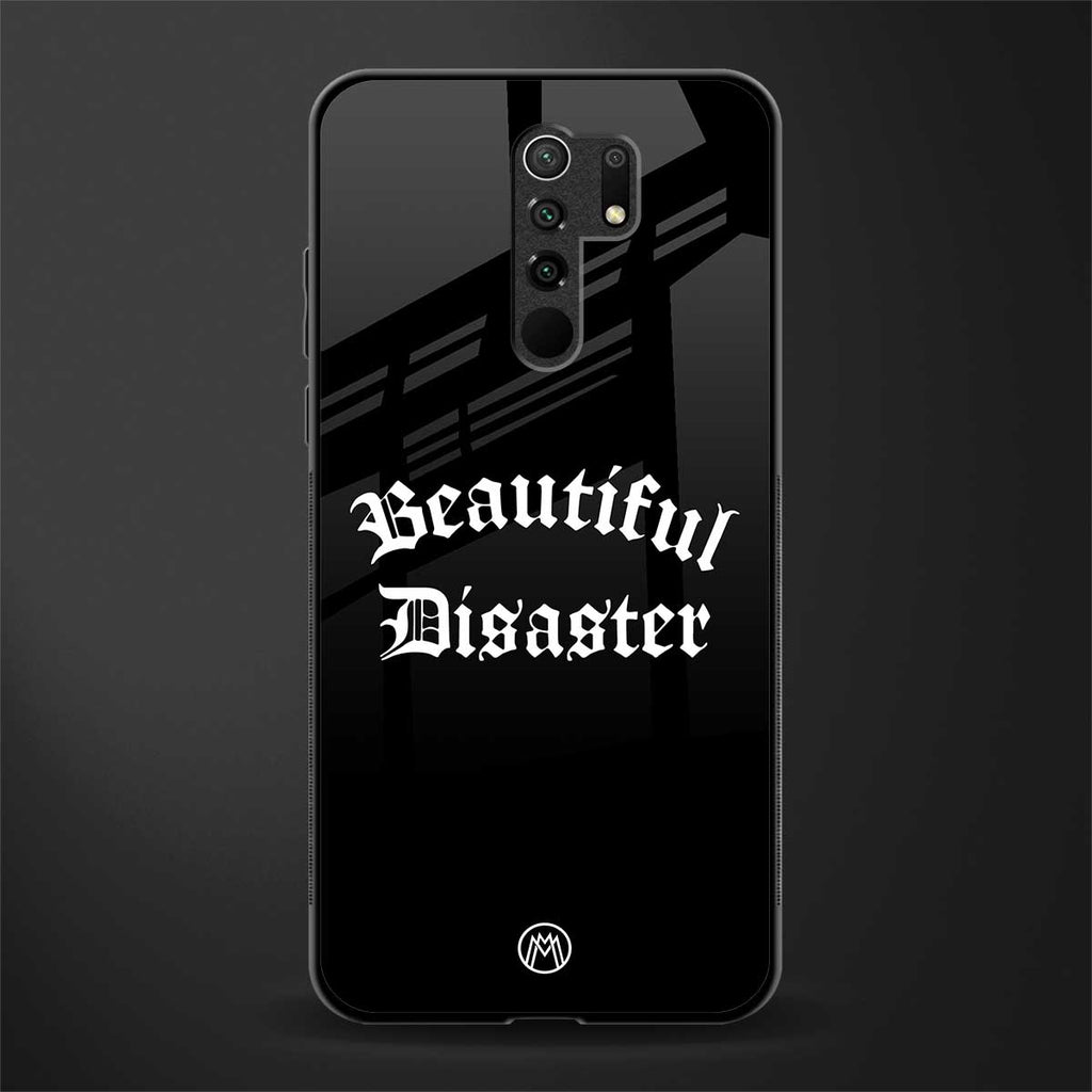beautiful disaster glass case for poco m2 image