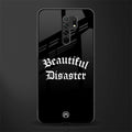 beautiful disaster glass case for poco m2 image