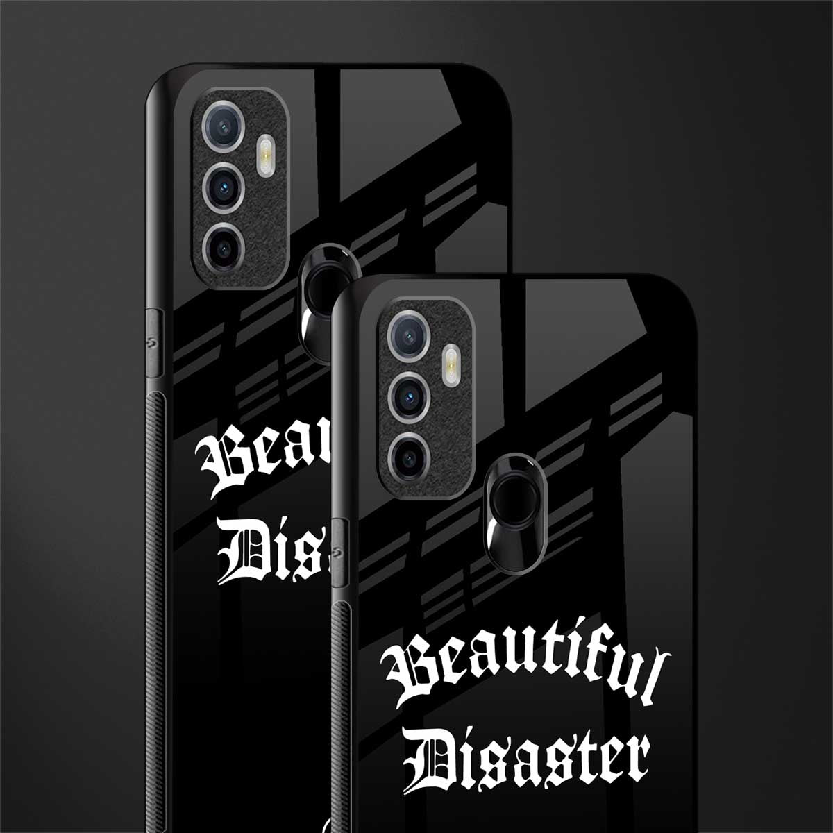 beautiful disaster glass case for oppo a53 image-2