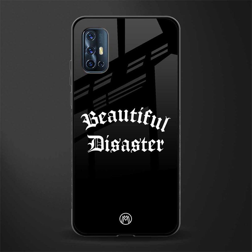 beautiful disaster glass case for vivo v17 image