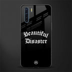 beautiful disaster glass case for oppo f15 image
