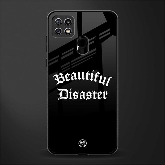 beautiful disaster glass case for oppo a15 image