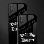 beautiful disaster glass case for redmi 9a image-2
