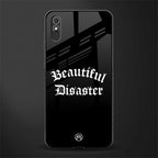 beautiful disaster glass case for redmi 9i image