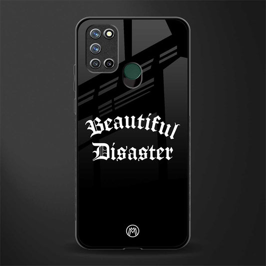 beautiful disaster glass case for realme 7i image