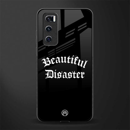 beautiful disaster glass case for vivo v20 se image