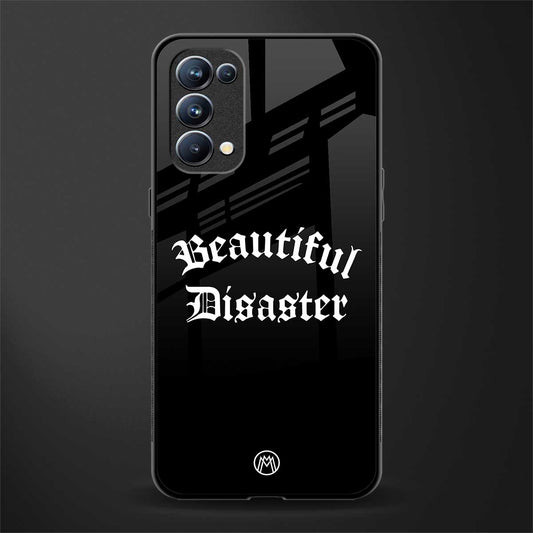 beautiful disaster glass case for oppo reno 5 pro image