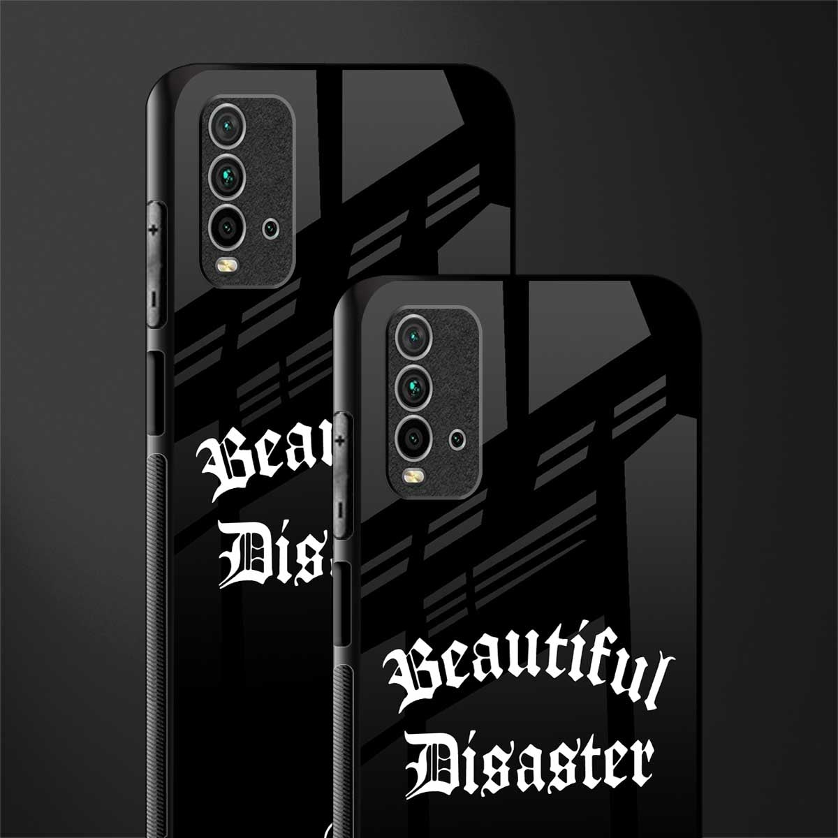 beautiful disaster glass case for redmi 9 power image-2