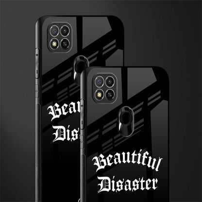 beautiful disaster glass case for redmi 9 image-2