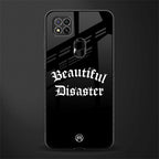 beautiful disaster glass case for redmi 9c image