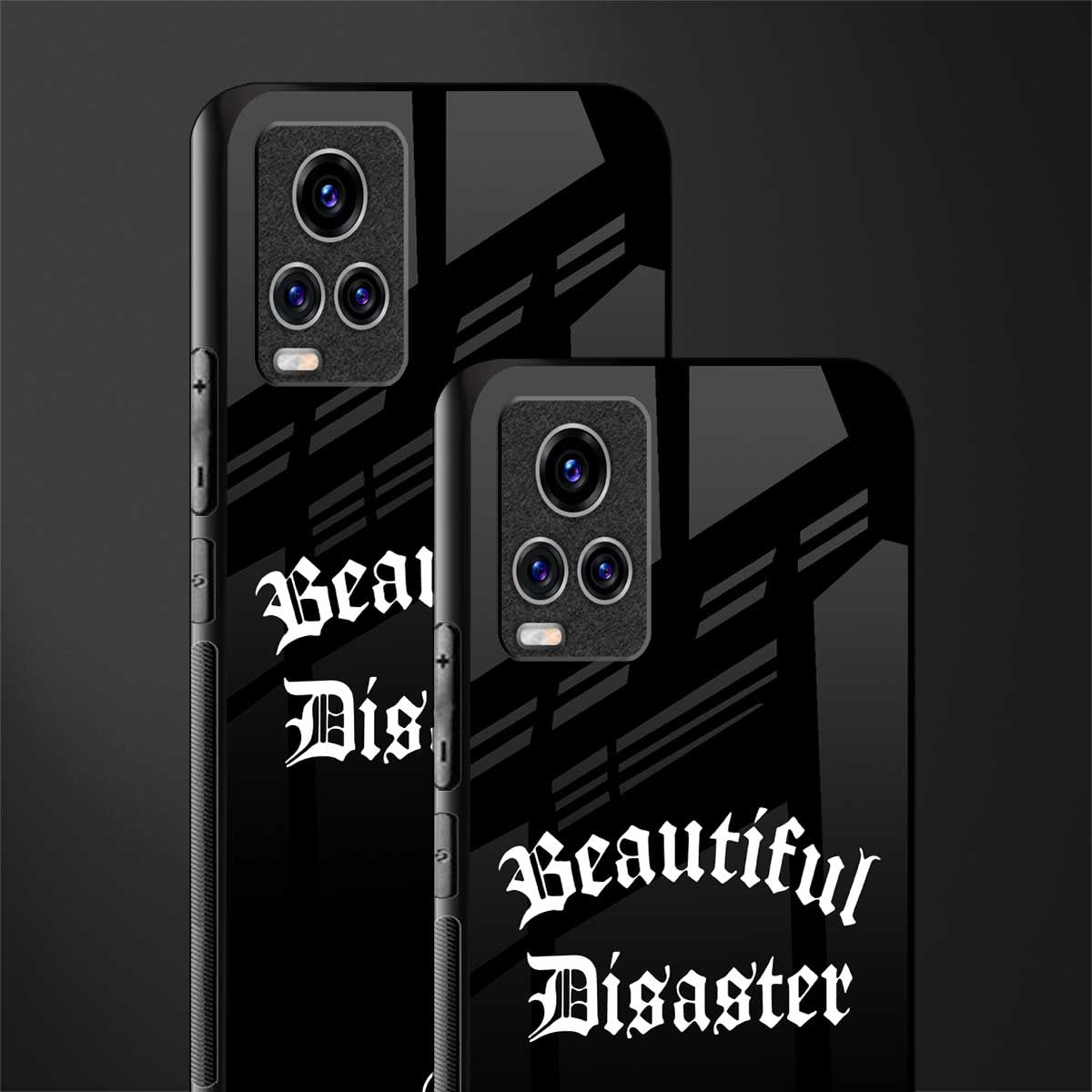 beautiful disaster glass case for vivo v20 pro image-2