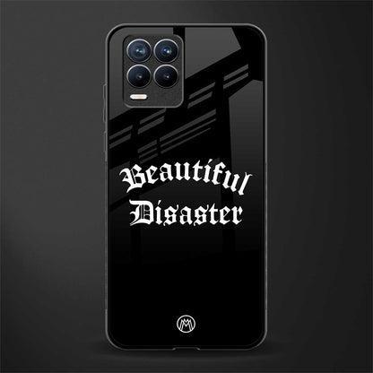 beautiful disaster glass case for realme 8 4g image