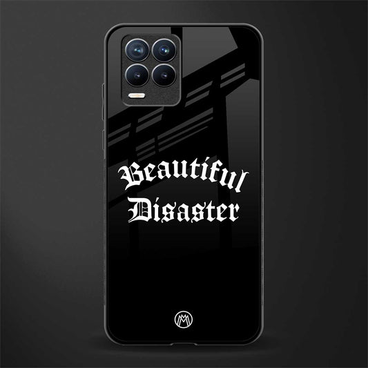beautiful disaster glass case for realme 8 4g image