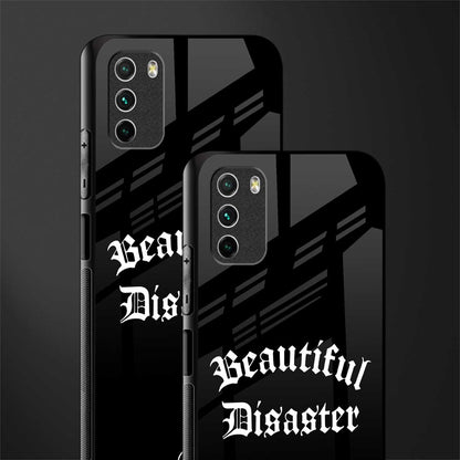 beautiful disaster glass case for poco m3 image-2