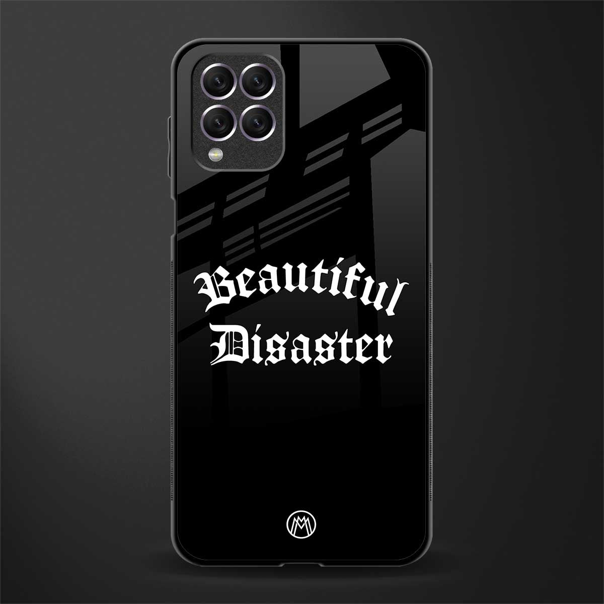 beautiful disaster glass case for samsung galaxy f62 image