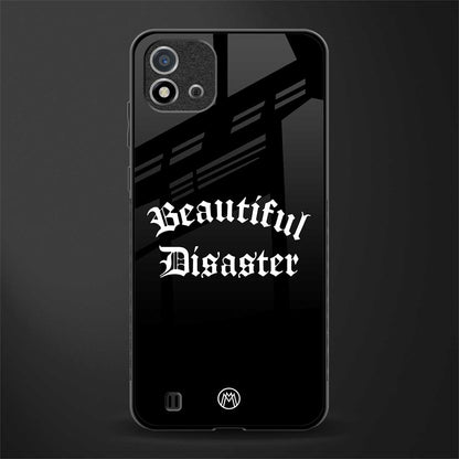 beautiful disaster glass case for realme c20 image