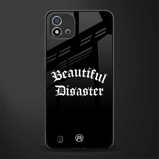 beautiful disaster glass case for realme c20 image