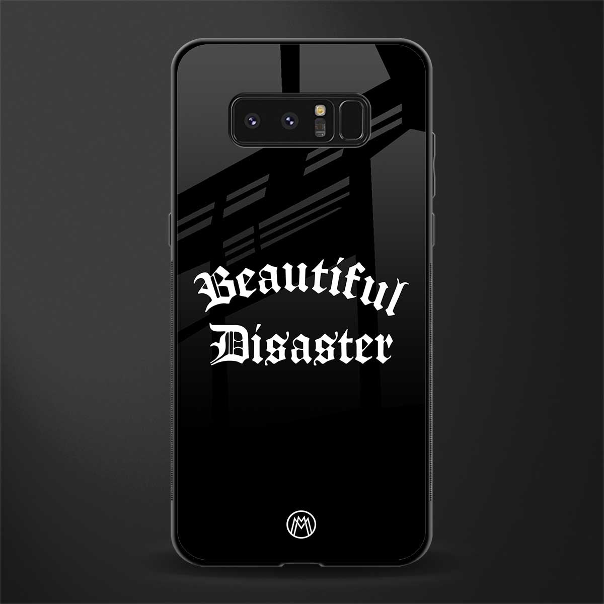 beautiful disaster glass case for samsung galaxy note 8 image