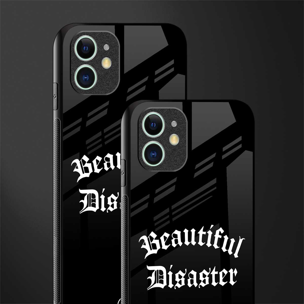 beautiful disaster glass case for iphone 12 mini image-2