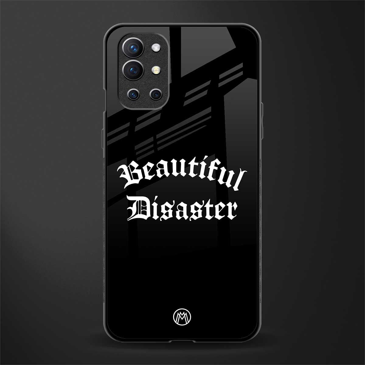 beautiful disaster glass case for oneplus 9r image