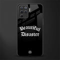 beautiful disaster glass case for oppo f19 pro image