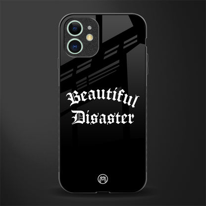 beautiful disaster glass case for iphone 12 mini image